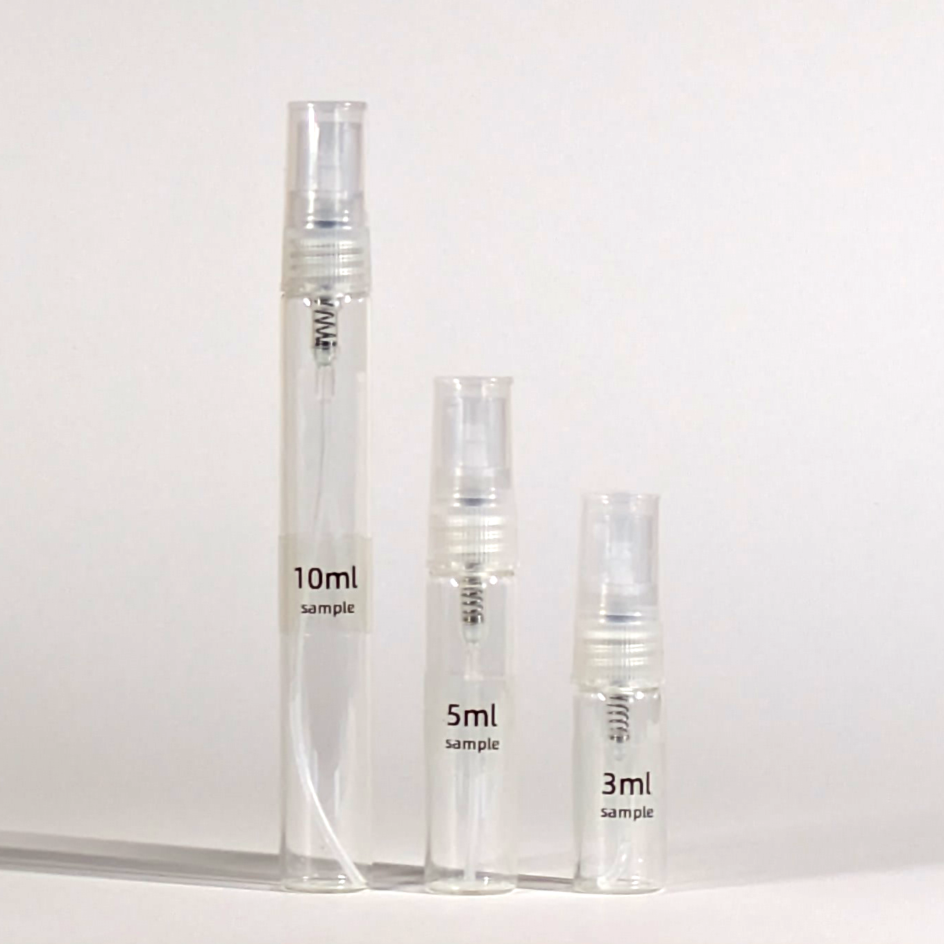 glass sprayers for decants